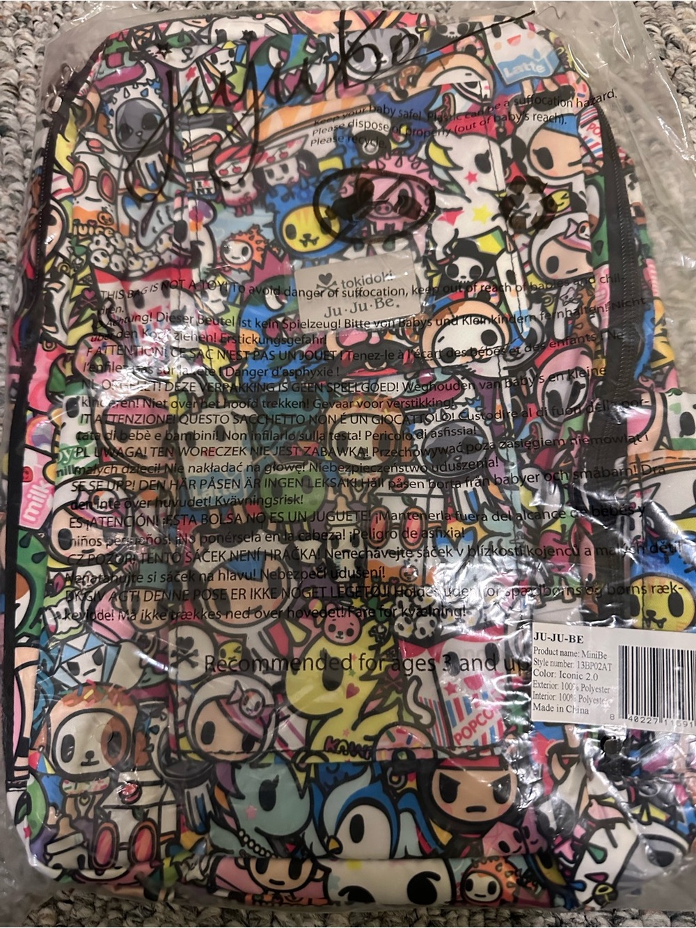 Ju-Ju-Be x Tokidoki Iconic 2.0 Minibe